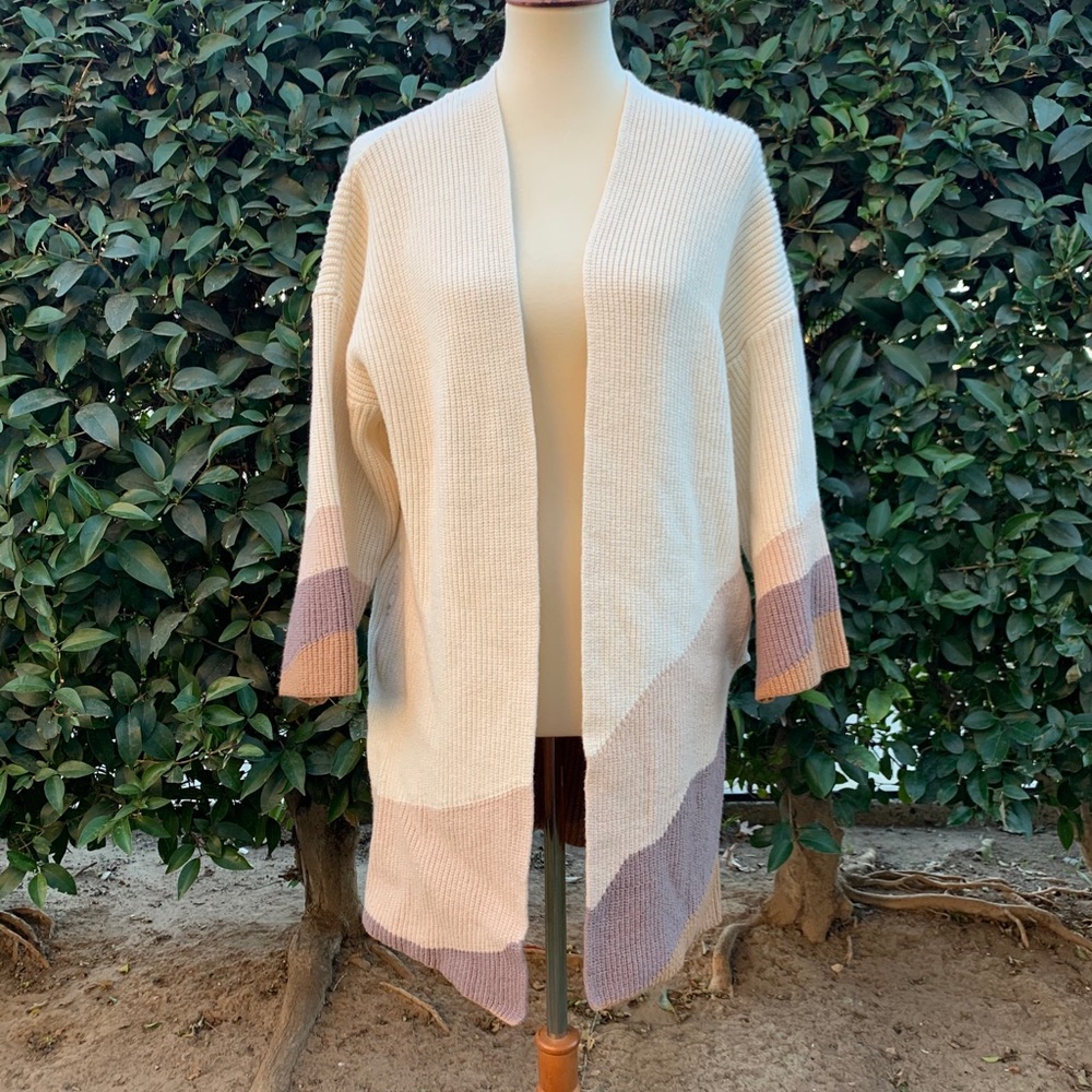 Trench sweater